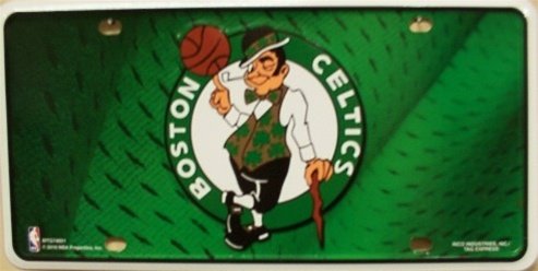 Boston Celtics License Plate