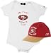 San Francisco 49ers Boys Newborn 6-9 mos. My First Cap & Bodysuit Set