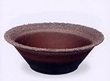 信楽焼　コゲ　朝顔型　水蓮鉢　20号