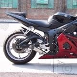 03-05 Yamaha R6 Polished Voodoo Megaphone Exhaust - Part No. VER6K3:POL 