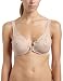 Glamorise Women's Front Close Stretch Lace Wonderwire Bra, Cafe, 40D