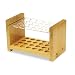 Chenille Brush Holder For 24 Brushes, Wood & Acrylic