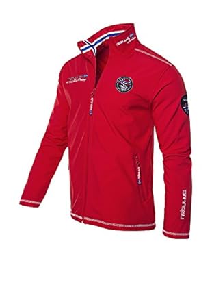 Nebulus Chaqueta Soft Shell Maestro (Rojo)