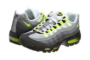 Nike Air Max 95 OG - White / Neon Yellow-Black-Anthracite, 10.5 D US