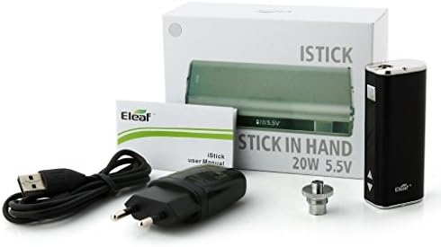 Eleaf Istick U20 Large Battery 2200mah 20W Adjustable Voltage 3.0V~5.5V Mod OLED Display Black