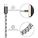 G-Cord [4-Pack] 6 Feet Nylon Braided Micro USB - Durable Charging Cable for Samsung, Nexus, LG, Motorola, Android Smartphones and More