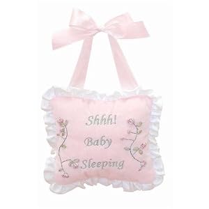 Shhh! Baby Sleeping (Door Pillow)