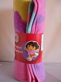 Dora the Explorer Adorable Flowers Fleece Blanket / Throw Blanket Official Licenced Product ( Dora the Explorer )