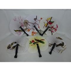12 St�ck China Klappf�cher, f�r einen Preis, Papierf�cher, Karneval, Fasching, Oper, Konzert, 12500