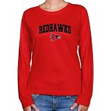 NCAA S.E. Missouri State Redhawks Ladies Red Logo Arch Long Sleeve Classic Fit T-shirt