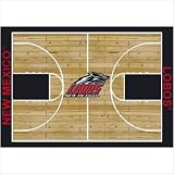 New Mexico Lobos 7 8 x 10 9 Home Court Area Rug