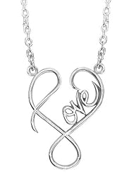 Small Sterling Silver Love Necklace