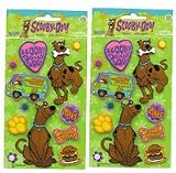  : WB Scooby Doo stickers - 2 pcs adhesive sheet set