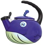  : Animal Kettle 1.7-Quart Whistling Enamel on Steel Whale Tea Kettle