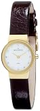 Skagen Damenarmbanduhr Slimline Leder 358XSGLD
