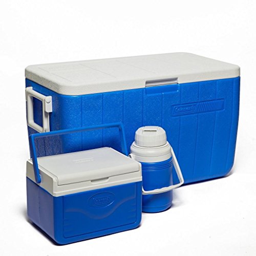 Get Cheap COLEMAN 48QT Combo Cool Box Set, Blue, One Size Buy Cheap