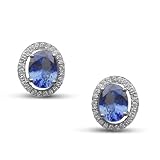 14K Exquisite Tanzanite and Diamond Earring (NEW ARRIVAL)