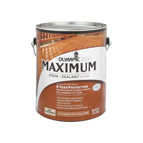 Olympic Oil Stain Oil Base Exterior Cedar Natural Tone Semi Transparent