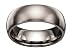 Fred Bennett Steel Matt Wide Court Ring
