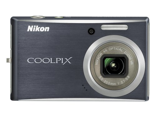 Nikon Coolpix S610 10MP Digital Camera with 4x Optical Vibration Reduction (VR) Zoom (Midnight Black)