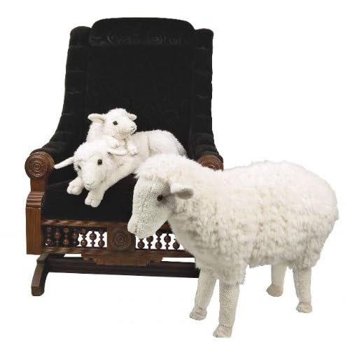 Sheep Animal Foot Rest Ottoman
