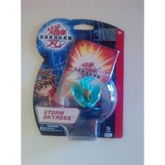 Bakugan 5cm Figur Storm Skyress (mit 1 Figur, 1 Metal-Gate-Karte)