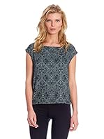 Blueberry Camiseta Manga Corta Teresa (Negro)