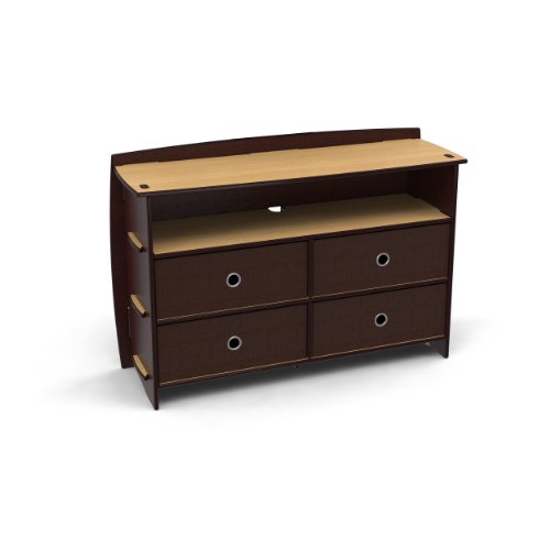 Legare 48-Inch Dresser, Natural and Espresso On Sale