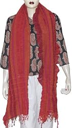 Long Wool Scarf Christmas Gift Designer Scarves Woolen Clothing In India 25 x 78 inches (psrf108)