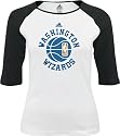 Washington Wizards Women's adidas Off-Season 3/4 Sleeve Raglan Tee
