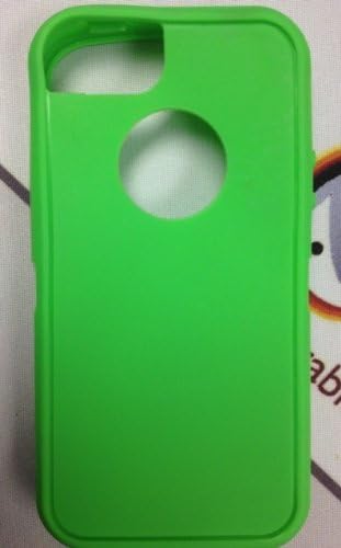 Replacement Silicone Skin For iphone 5 Otterbox Defender case (Bright Green)