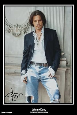 Johnny Depp signed autograph print - HALF PRICE