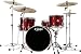 Pacific Drums by DW Platinum Finishply Bass Drum, 18X24 Black Oyster Sparkle