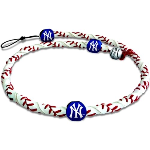 MLB New York Yankees Classic Frozen Rope Baseball Bracelet