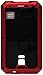 RedPepper Aluminium Metal [Iron Shield] Bumper Case for Samsung Galaxy S5 - Chrome Red