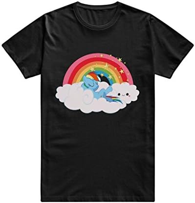 Drong Men's Rainbow Dash My Little Pony T-shirt