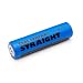(STRAIGHT/ストレート) リチウムイオン充電池 18650 3.7V/2,800mAh プロテクト機能付き 38-9081
