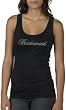 Bridesmaid Rhinestone Longer Length Tank