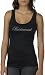 Apparel : Bridesmaid Rhinestone Longer Length Tank