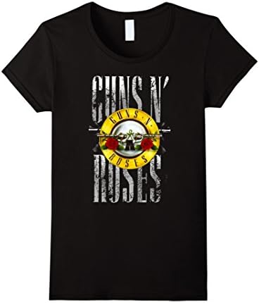 Women's KT Man Guns N' Roses T Shirt Small Black
