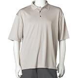 PGA Tour Men's Short Sleeve Poly Performance Golf Shirt