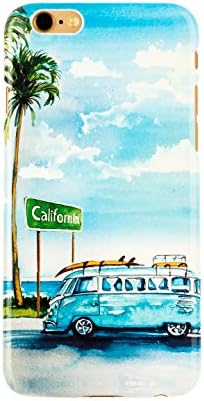 Original iPhone 6/6s ULTRA SLIM FIT Case by iLoveCaliforniaCase, Stunning Full Body Artwork, Hard Shell Protection, Easy Grasp, Durable and Long Lasting Case (Pacific Coast Highway)