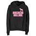 Sweatshirt Woman Black " American Bulldog Retro " Classic Dog