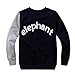 DD-CM Little Boys' Elephant Print Sport Long Sleeve Pullover Sweatshirt Tops