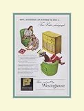 1947 Westinghouse 167 Radio Phonograph Vintage Ad