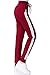 COCOLEGGINGS Womens Cotton Drawstring Elastic Waist Cuffed Jogger Sweatpants