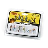 HO Track Workers by Woodland Scenics