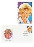 Diana Dominica First Day Cover Stamp