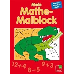 Mein Mathe-Malblock. Rechenaufgaben bis 20: 24 Bilder zum Ausmalen