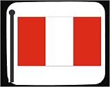 Mouse Pad with flag, Peru, Peruvian